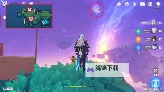 《原神》破碎之海欢声飞羽收集攻略图1