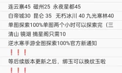 《逆水寒》探索宗门攻略 碧血营探索宗门完成方法